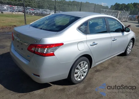 2014 Nissan Sentra Sv z USA, uszkodzony, nr VIN 3N1AB7AP6EY219757